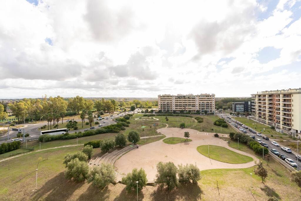 Perugino'S Peaceful Sky Terrace Apartment ปอนเต กาเลเรีย ภายนอก รูปภาพ