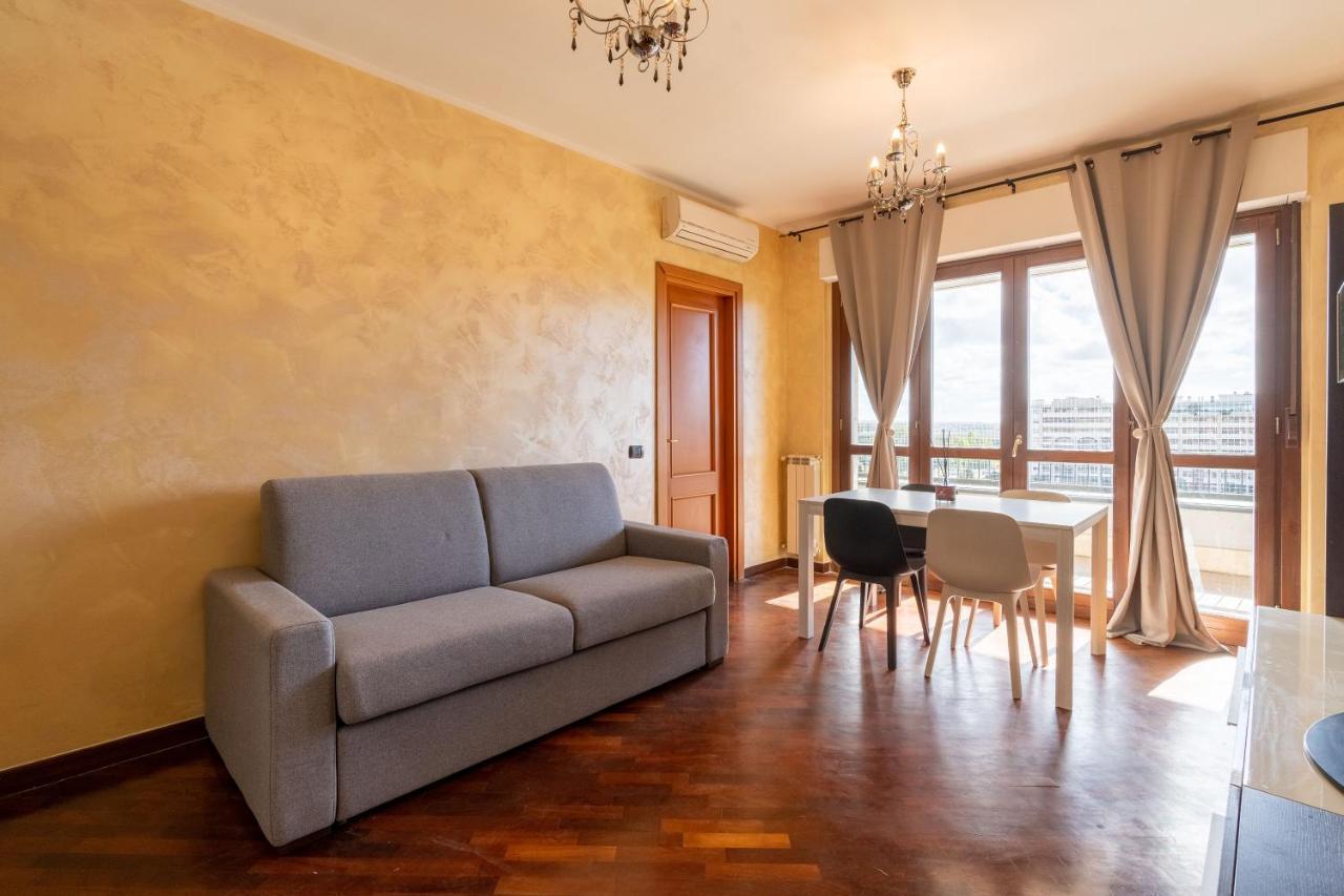 Perugino'S Peaceful Sky Terrace Apartment ปอนเต กาเลเรีย ภายนอก รูปภาพ